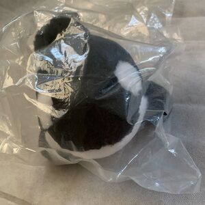 NWT Vintage Seaworld Shamu Killer Whale Orca 10” Stuffed Animal Plush